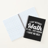 Carnet une journée sans maths c'est comme plaisanterie je (Intérieur)