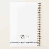 Carnet Une Maison De Prière 5,5" x 8,5" Couverture Douce  (Verso)