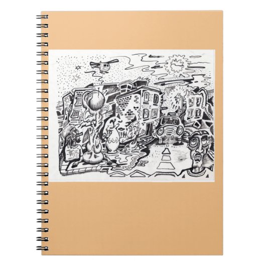 Carnet Une marche de nuit à la maison (Devant)