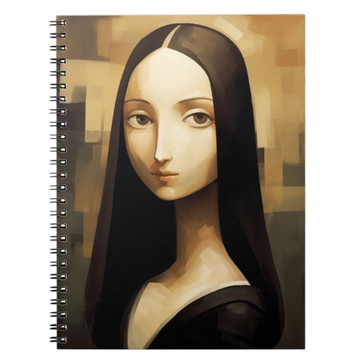 Carnet Une Mona Lisa réimaginé, un classique mais aussi n (Devant)