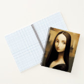 Carnet Une Mona Lisa réimaginé, un classique mais aussi n (Intérieur)
