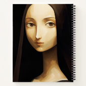 Carnet Une Mona Lisa réimaginé, un classique mais aussi n (Dos)