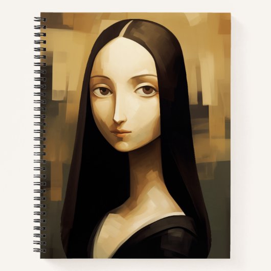 Carnet Une Mona Lisa réimaginé, un classique mais aussi n (Devant)
