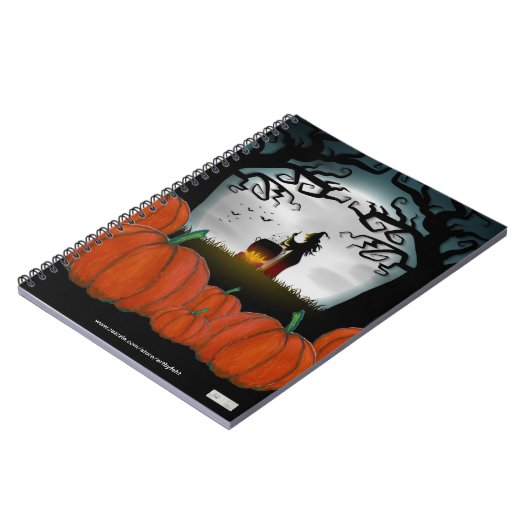 Carnet Une nuit de cuisine dans le Patch Citrouille (Côté gauche)