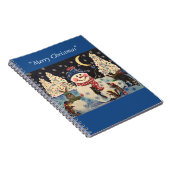 Carnet "Une Nuit Magique dans la Neige" (Côté Droit)