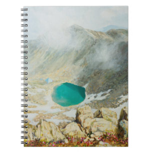 Carnet Une peinture à l'huile sur toile du plus haut somm