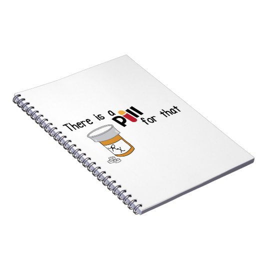 Carnet Une pilule pour ça (Côté Droit)