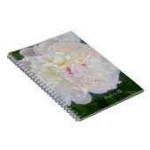 Carnet Une pivoine rousse rêveuse (Côté Droit)