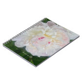 Carnet Une pivoine rousse rêveuse (Côté gauche)