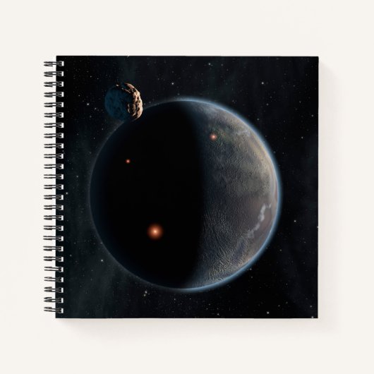 Carnet Une Planète Comme La Terre Riche En Carbone Et Sèc (Devant)