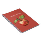 Carnet Une pomme par jour Fruit (Côté Droit)