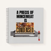 Carnet Une précision de mincemeat est condensée (Devant)