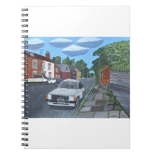 Carnet Une rue à Derby (Devant)