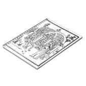 Carnet Une scène de jardin, de "Hypnerotomachia (Côté gauche)