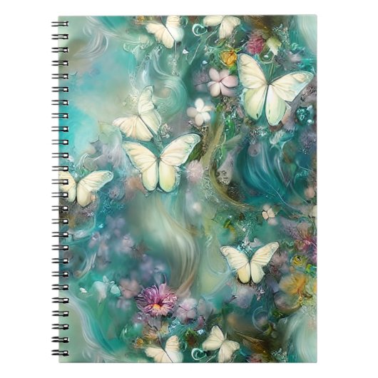 Carnet Une série de papillons mystiques Design 3 (Devant)