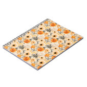 Carnet Une série florale d'automne 1 (Côté gauche)