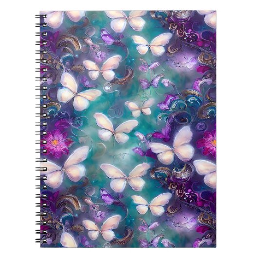 Carnet Une série papillon mystique Design 1 (Devant)