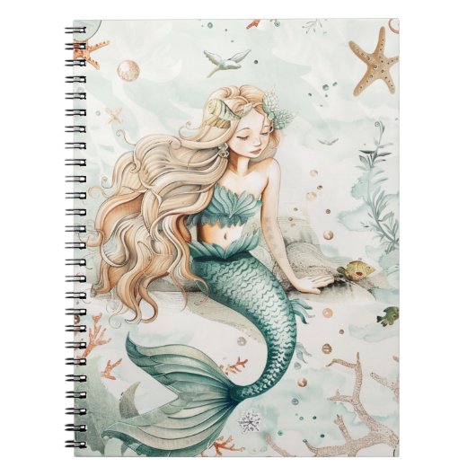 Carnet Une sirène mignonne (Devant)
