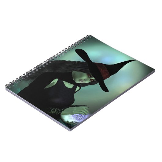 Carnet Une sorcière méchante qui fait un sort (Côté gauche)