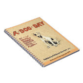 Carnet Une spirale de la Journée du chien (Côté Droit)