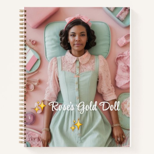 Carnet Une spirale pour les filles (Devant)