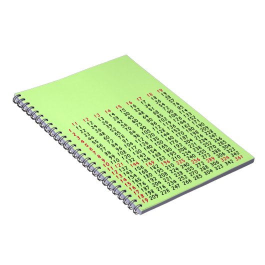 Carnet une table de multiplication pour des maths (Côté Droit)