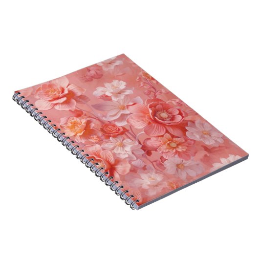 Carnet Une teinte douce, rose-orange appelée Peach Fuzz (Côté Droit)