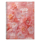 Carnet Une teinte douce, rose-orange appelée Peach Fuzz (Devant)