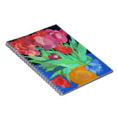 Carnet Une tulipe bleue (Côté Droit)