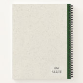 Carnet Une version agrandie de la Comp personnalisée au c (Dos)