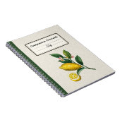 Carnet Une version agrandie de la Comp personnalisée au c (Côté Droit)