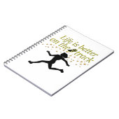 CARNET UNE VIE INCROYABLE EST MEILLEURE SUR LA CONCEPTION (Côté gauche)