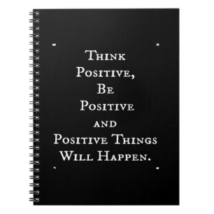 CARNET UNE VIE POSITIVE DES CITATIONS MOTIVATIVES PENSER 