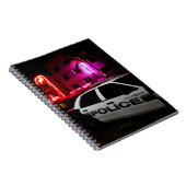 Carnet Une voiture de police de Miami Beach sur Ocean Dri (Côté Droit)