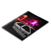 Carnet Une voiture de police de Miami Beach sur Ocean Dri (Côté gauche)