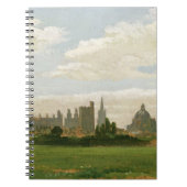 Carnet Une vue d'Oxford (huile sur le carton à (Devant)