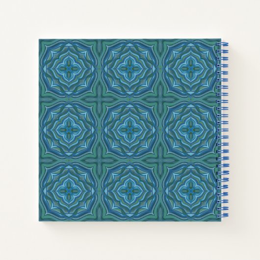 Carnet "Unfolding" Mandala Spiral Notebook (Dos)