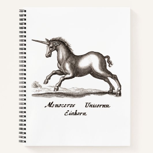 Carnet Unicorn Classic Running Magic Woodland Créature (Devant)