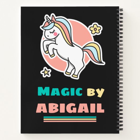 Carnet Unicorn - I Do Magic - Magic by You (Dos)
