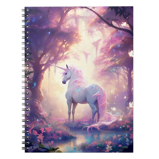 Carnet Unicorn Imaginaire Art (Devant)
