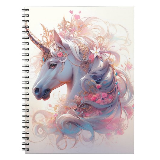 Carnet Unicorn Imaginaire Art (Devant)