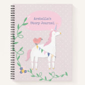 Carnet Unicorn Kid's Write & Draw Story (Devant)