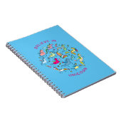 Carnet Unicorn Magic Kawaii (Côté Droit)