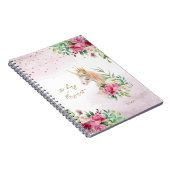 Carnet Unicorn Magical Illustration Girl Daily Diary (Côté Droit)