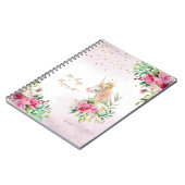 Carnet Unicorn Magical Illustration Girl Daily Diary (Côté gauche)