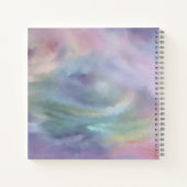 Carnet Unicorn magique | Aquarelle couleur Imaginaire pas (Dos)