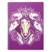 Carnet Unicorn Mandala (Devant)