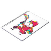 Carnet unicorn splashing around in (Côté gauche)