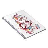 Carnet Unicorn Va À L'École (Côté Droit)