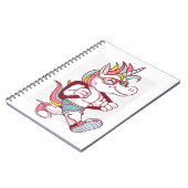 Carnet Unicorn Va À L'École (Côté gauche)